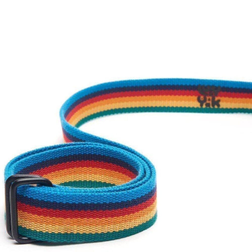 Lucy & Yak Rainbow Stripe Belt (XXL)